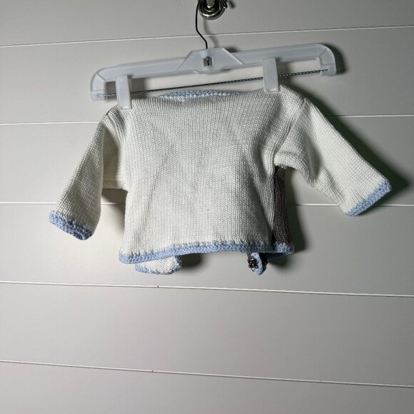 Gita Accessories Inc New York, Baby Sweater with Teddy Bear Buttons, S 6-12 MOS - Picture 4 of 7